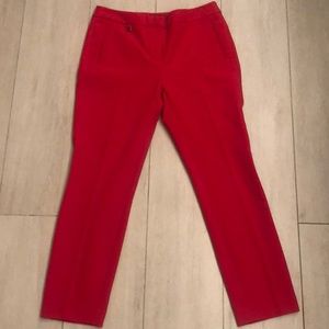 Adrianna Papell Size 6 red slacks